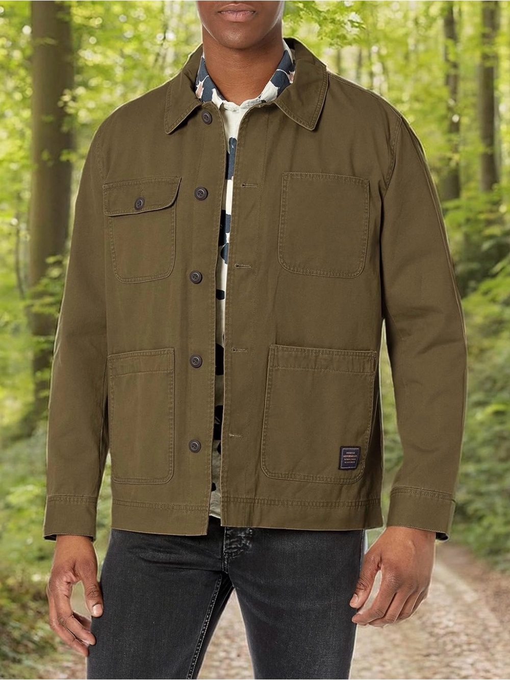 Lucky Brand Olive Green Workwear Jacket